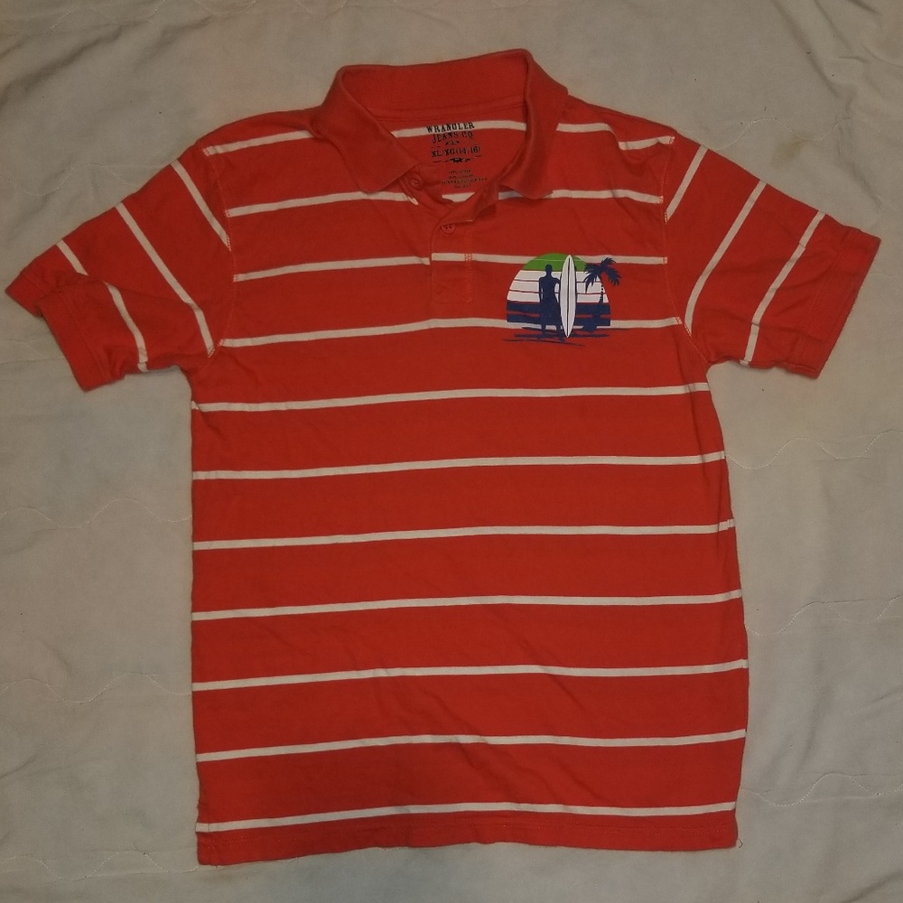 Boys wrangler shirt